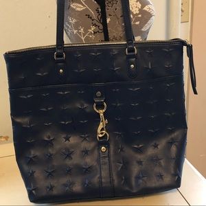 ⭐️ NWOT Tommy Hilfiger vegan leather bag Blue ⭐️
